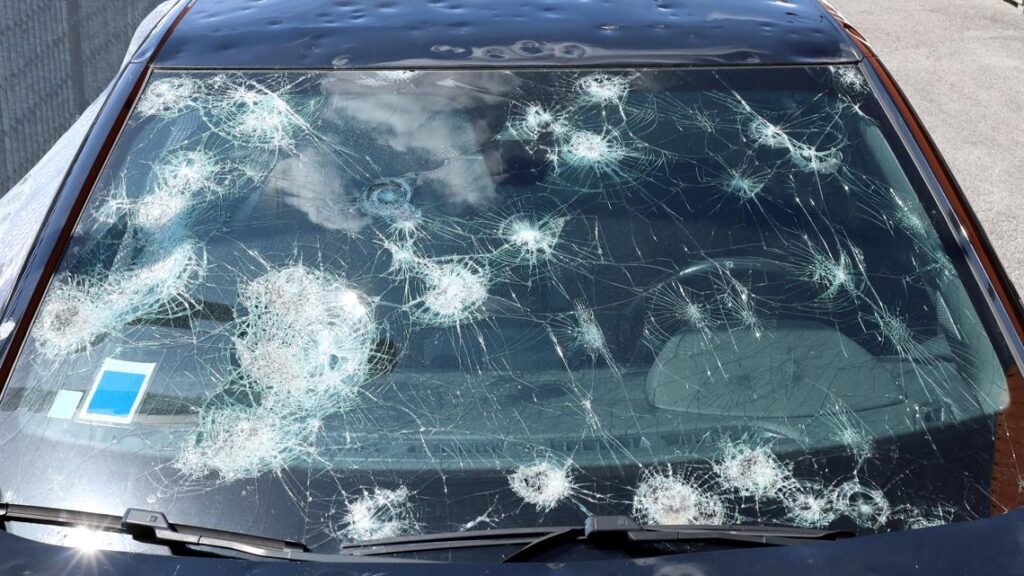 Hail Damage Repair Shop